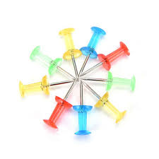 [UPLFM-0239] Thumb Pin Coloured (50 Piece)